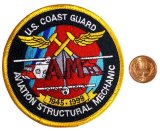 画像: ＜米湾岸警備軍 COAST GUARD 未使用パッチ AVIATION STRUCTURAL MECHANIC＞