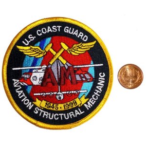 画像: ＜米湾岸警備軍 COAST GUARD 未使用パッチ AVIATION STRUCTURAL MECHANIC＞