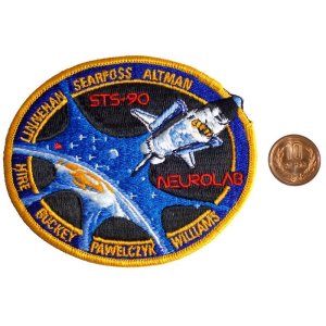 画像: ＜NASA スペースシャトル STS-90 未使用パッチ＞