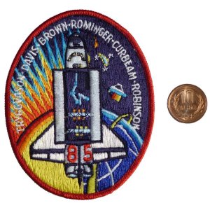 画像: ＜NASA スペースシャトル STS-85 未使用パッチ＞