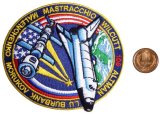 画像: ＜NASA スペースシャトル STS-106 未使用パッチ＞