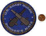 画像: ＜米湾岸警備軍 COAST GUARD 未使用パッチ GUNNER'S MATE＞