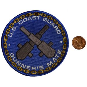 画像: ＜米湾岸警備軍 COAST GUARD 未使用パッチ GUNNER'S MATE＞