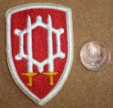 画像: ＜実物USEDパッチ ベトナム工兵司令部＞