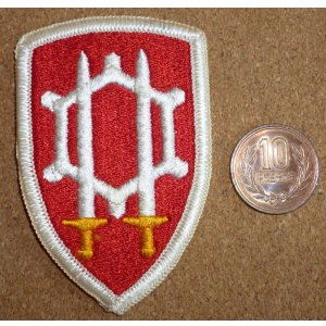 画像: ＜実物USEDパッチ ベトナム工兵司令部＞