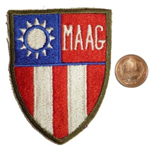 画像: ＜実物USEDカットエッジパッチ 米陸軍中国・ビルマ・インド戦域米陸軍援助支援部隊 MAAG＞