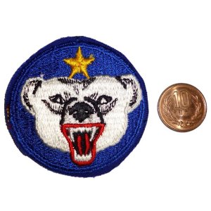 画像: ＜実物USEDカットエッジパッチ 米アラスカ軍管区＞