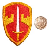 画像: ＜実物USEDパッチ 南ベトナム援助米軍司令部＞