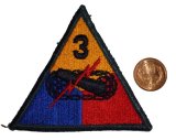 画像: ＜実物USEDパッチ 米陸軍第3機甲師団＞