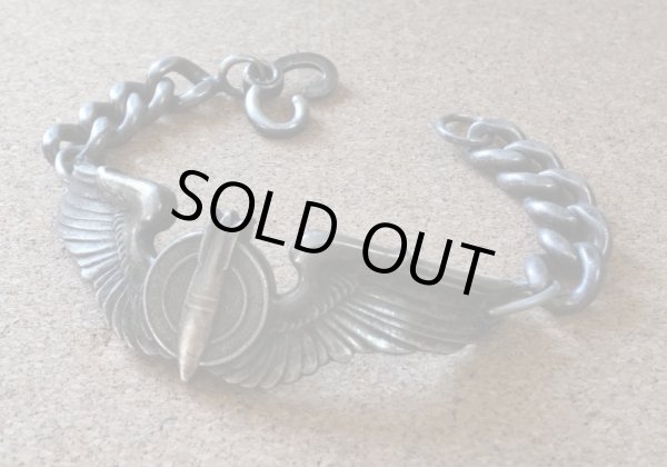 画像2: ＜ヴィンテージ WW2 米陸軍航空爆撃機乗組員 BOMBARIDER WINGS Sterling Silver仕様 ブレスレット＞ 