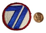 画像: ＜実物USEDカットエッジパッチ 米陸軍第71師団＞