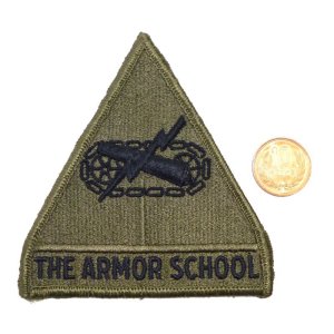 画像: ＜実物USEDパッチ 米陸軍機甲師団THE ARMOR SCHOOL＞
