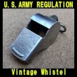 画像1: ＜実物ヴィンテージ US ARMY REGULATION ホイッスル USED＞