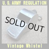 画像: ＜実物ヴィンテージ US ARMY REGULATION ホイッスル USED＞