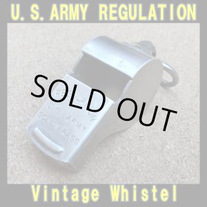 画像: ＜実物ヴィンテージ US ARMY REGULATION ホイッスル USED＞