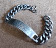 画像3: ＜ヴィンテージ 実物 WW2 米軍 実名 ID ブレスレット Sterling Silver仕様＞ 