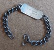 画像5: ＜ヴィンテージ WW2 実物 米海軍 USN 実名 ID ブレスレット Sterling Silver仕様＞ 