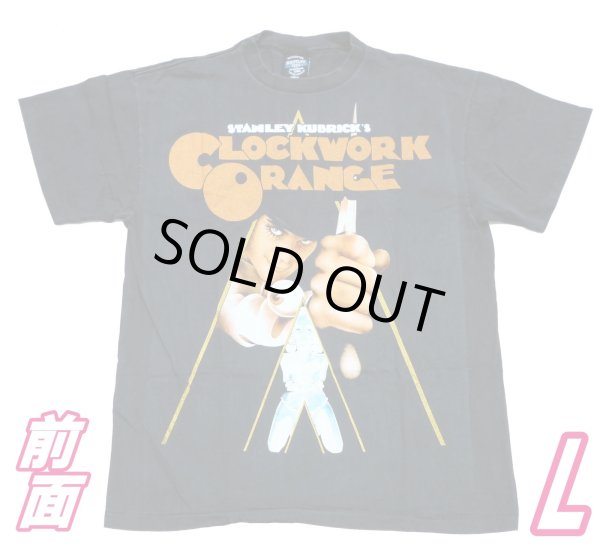画像1: ＜映画時計仕掛けのオレンジ Tシャツ シングルステッチ仕様 ヴィンテージ加工 Lサイズ 未使用品＞