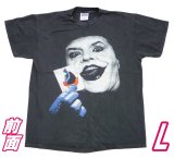 画像: ＜映画バッドマン vs ジョーカー Tシャツ シングルステッチ仕様 ヴィンテージ加工 Lサイズ 未使用品＞