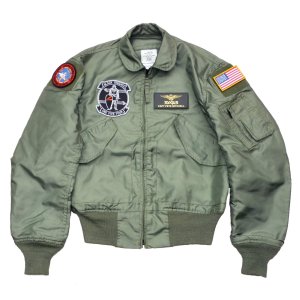 画像: ＜映画トップガン2 撮影現場で着ていた幻のVFA-154 実物CWU-36/P フライトジャケット Sサイズ USED＞