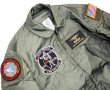 画像3: ＜映画トップガン2 撮影現場で着ていた幻のVFA-154 実物CWU-36/P フライトジャケット Sサイズ USED＞