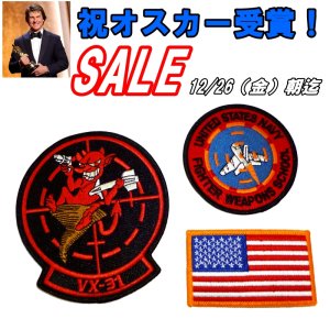 画像: ＜祝オスカー受賞！映画トップガン2 VX-31 パッチ3点セット 新品＞