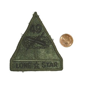 画像: ＜実物USEDパッチ 米陸軍第49機甲師団LONE☆STAR＞