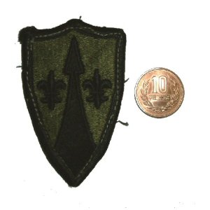 画像: ＜実物USEDパッチ 米陸軍ヨーロッパ戦域司令部＞