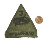 画像: ＜実物USEDパッチ 米陸軍第3機甲師団SPEARHEAD＞