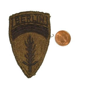 画像: ＜実物USEDパッチ BERLIN 連合軍最高司令部＞