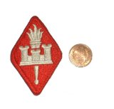 画像: ＜実物USEDカットエッジパッチ 米陸軍工兵学校＞