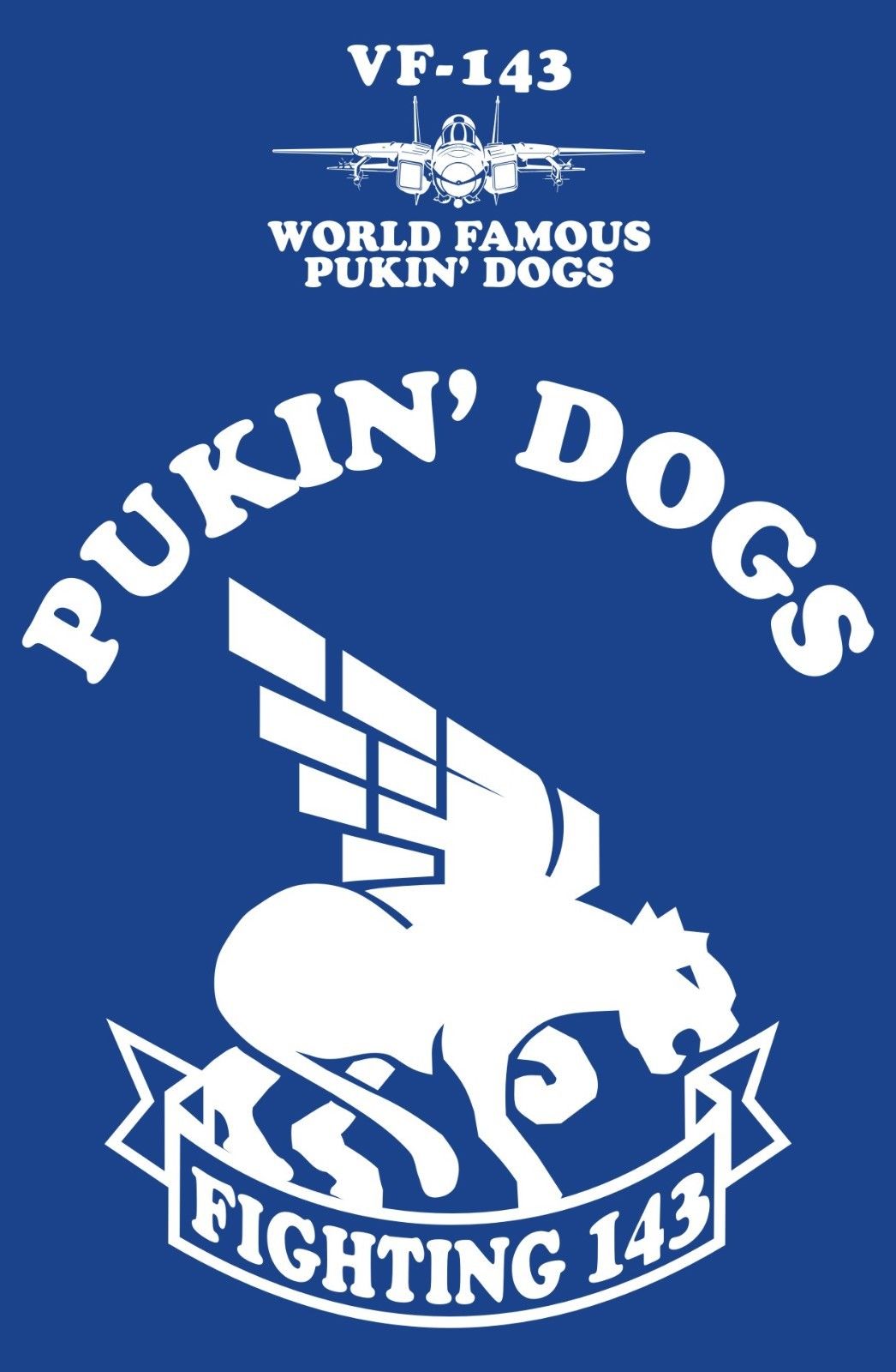 画像: ＜VF-143 PUKIN' DOGS Tシャツ Sサイズ 新品＞