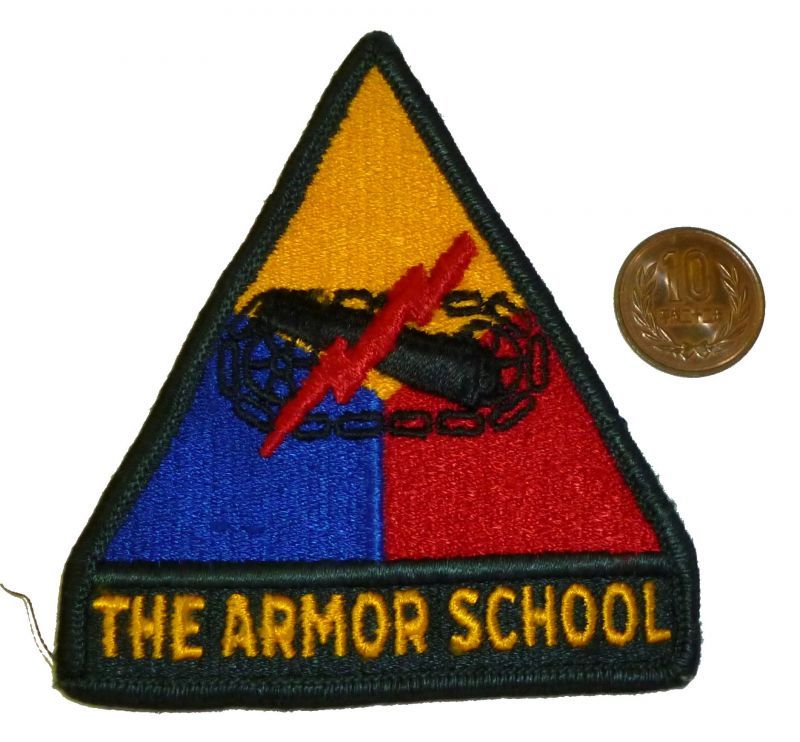 画像1: ＜実物USEDパッチ 米陸軍機甲師団THE ARMOR SCHOOL＞