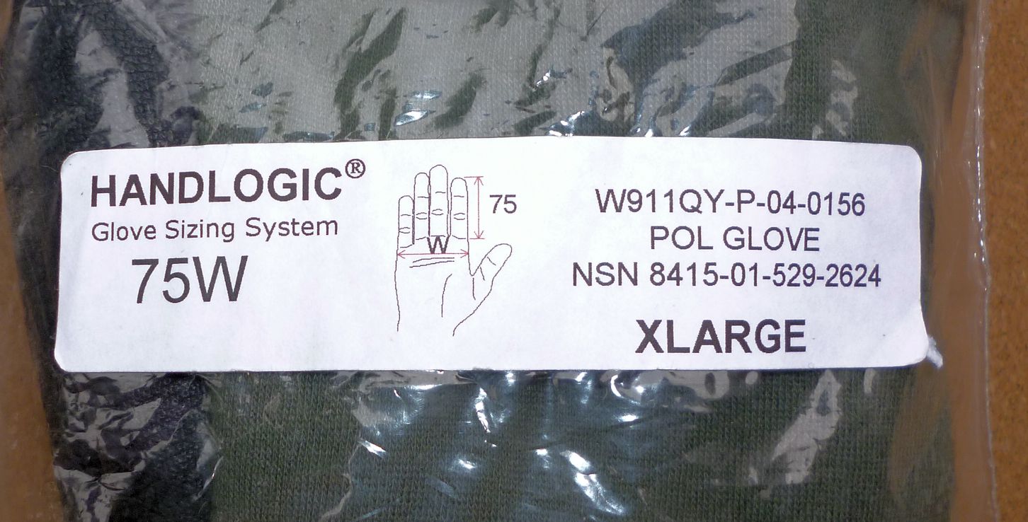 画像: ＜実物HANDLOGIC ノーメックスｘGORE-TEX グローブ サイズXL 未使用品＞ 