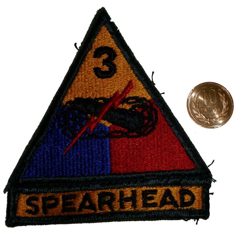 画像1: ＜実物USEDパッチ 米陸軍第3機甲師団SPEARHEAD＞