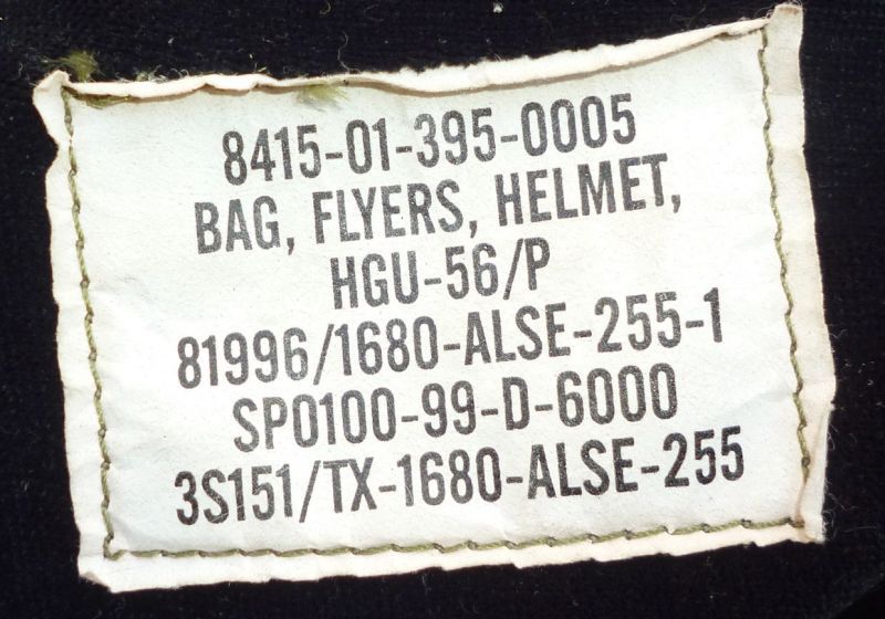 画像: ＜実物米軍 HGU-56/P ヘルメットバッグ ウッドランド迷彩 USED＞ 