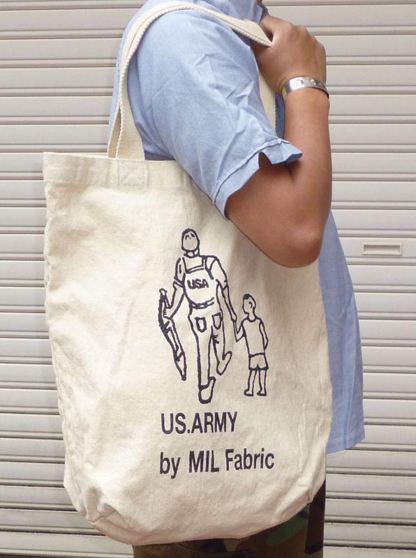 画像: ＜MIL Fabric ショッピング トートバッグ 新品＞