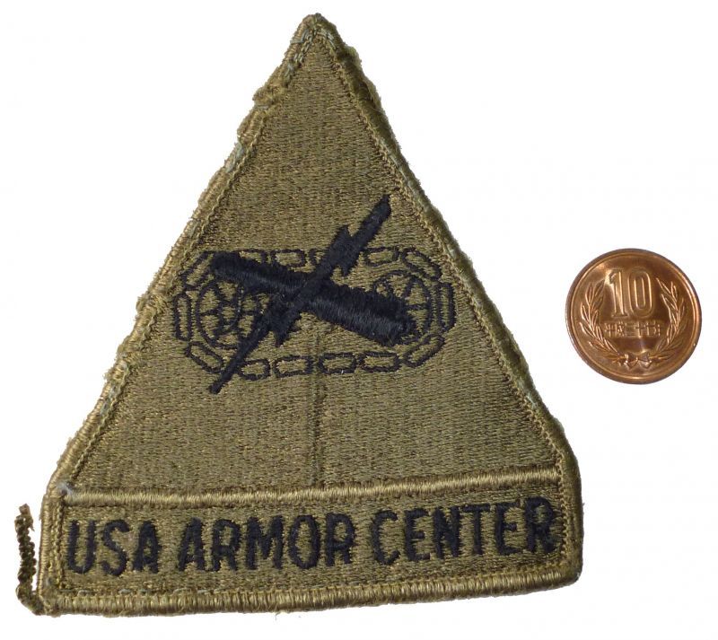 画像1: ＜実物USEDパッチ 米陸軍機甲師団 USA ARMOR CENTER＞