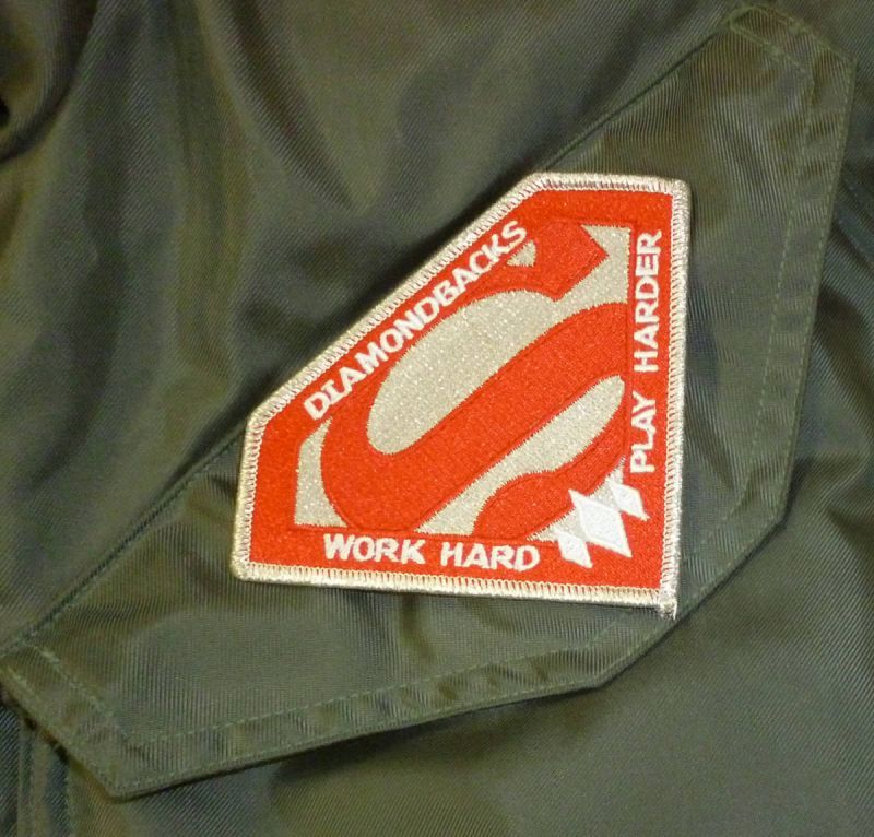 画像: ＜VFA-102 DIAMONDBACKS WORK HARD PLAY HARDER 未使用 パッチ＞ 