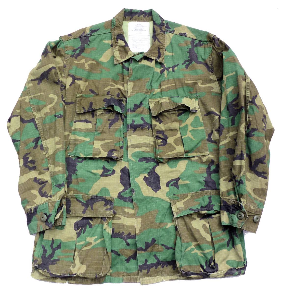 画像: ＜実物米軍USEDフィールドジャケットベース ベトナム戦争柄 手振り刺繍入りスカジャケット＞