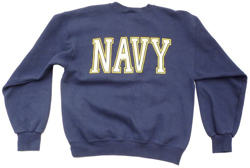 画像2: ＜実物US NAVY/米海軍 トレーニング スウェットシャツ Mサイズ USED＞ 