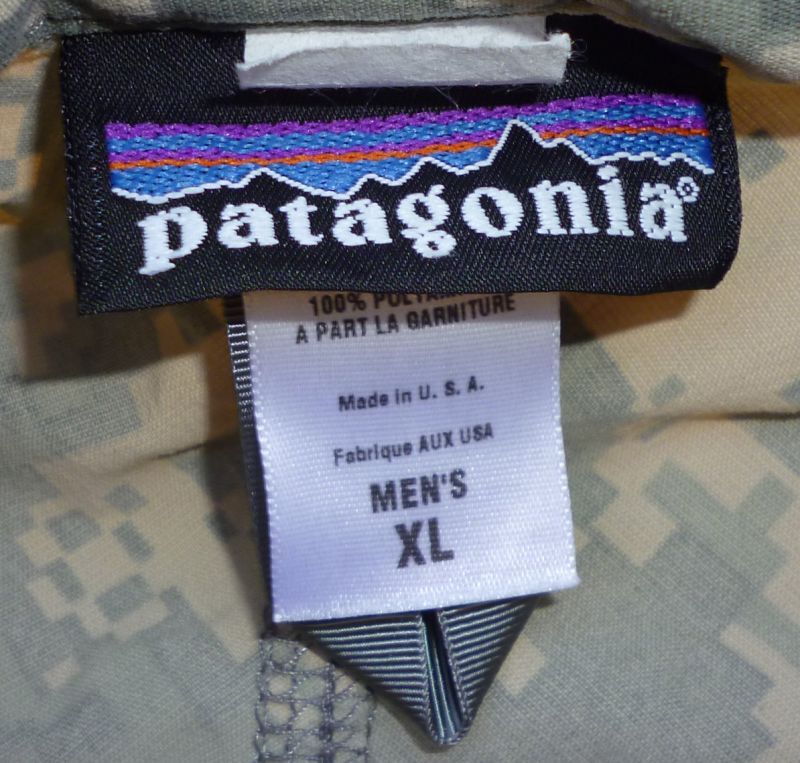 正規代理店激安 Patagonia MARS 米陸軍 ACU L4 ウインドシャツ XL