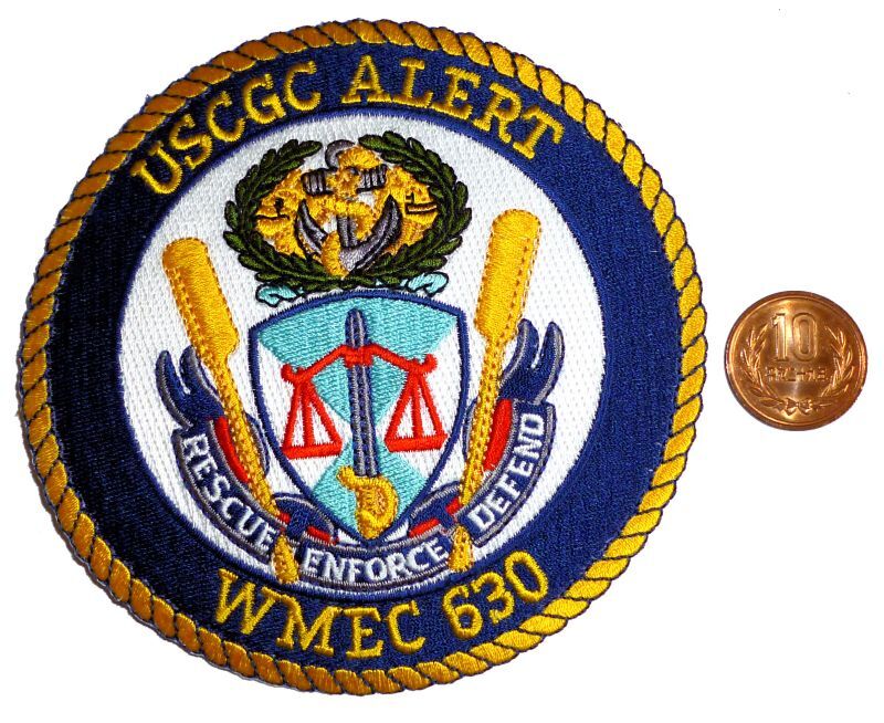 画像1: ＜米湾岸警備軍 COAST GUARD 未使用パッチ WMEC 630＞