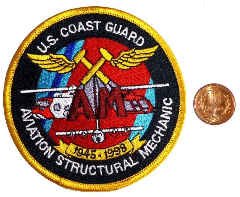 画像1: ＜米湾岸警備軍 COAST GUARD 未使用パッチ AVIATION STRUCTURAL MECHANIC＞