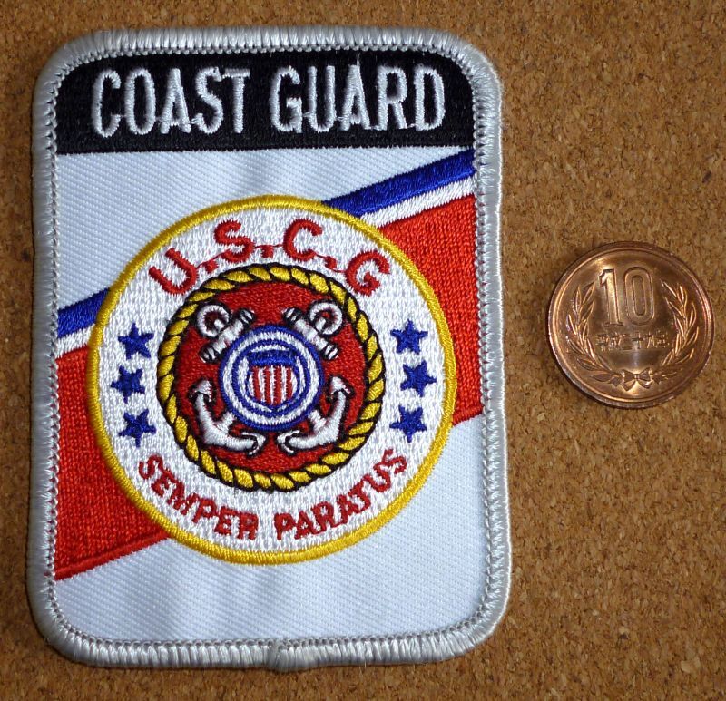 画像1: ＜米湾岸警備軍 COAST GUARD 未使用パッチ＞