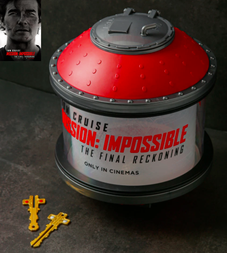 画像1: ＜映画ミッションインポッシブル ファイナルレコニング 海外プロモーションオフィシャルグッズ ポップコーン入れ＞